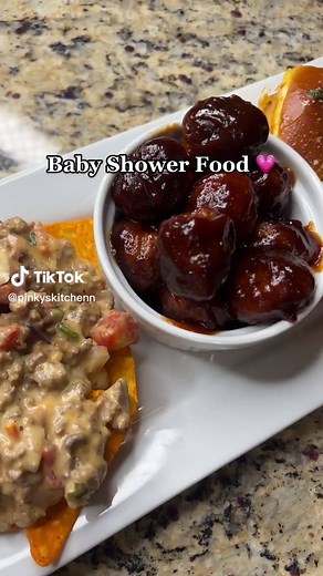 Baby shower food gone hit everytime 😭🎉#babyshower #babyshowerfood #r...
