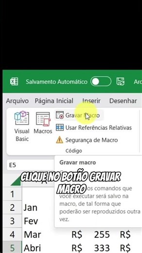 INCRÍVEL: Como GRAVAR MACRO e usar o ROBÔ do EXCEL para AUTOMATIZAR TAREFAS! VEJA AGORA! #excel