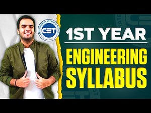 1st Year Engineering Syllabus - Mumbai & Pune University | Syllabus for 2022 Batch - MHTCET Students