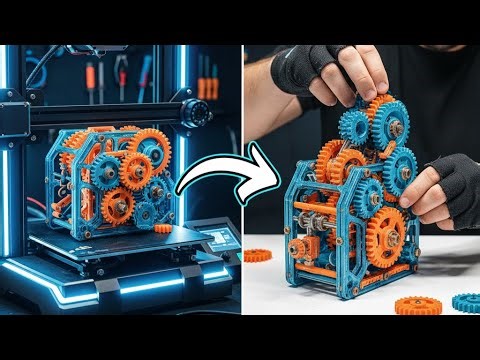 Can You Actually 3D Print a Working Gearbox?