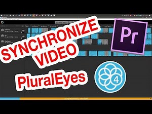 Как синхронизировать видео в PluralEyes /Synchronize in PluralEyes