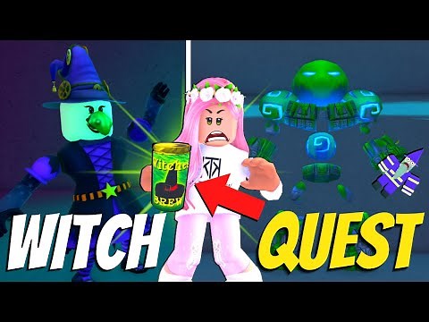 HOW TO COMPLETE WITCHES QUEST FOR "WITCHES BREW" INGREDIENT! ROBLOX WACKY WIZARDS