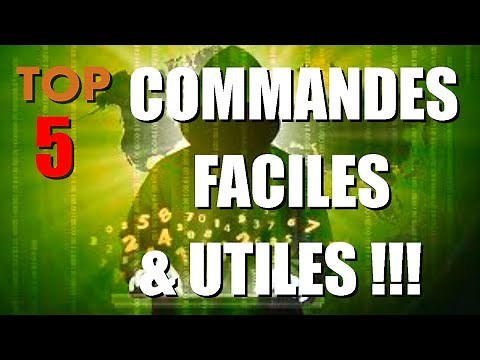 TOP 5 ASTUCES – Invite de commande CMD | Windows | Emwald85