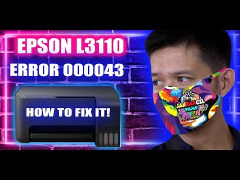 Epson L3110 Error Code 000043
