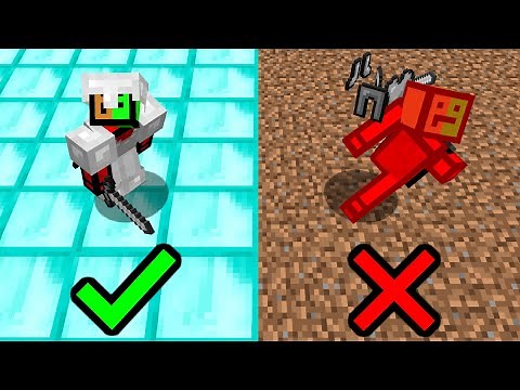 Minecraft UHC but if you stand on the WRONG block, you are instantly ELIMINATED.