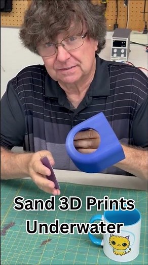 How to Sand 3D Printed PLA Parts
