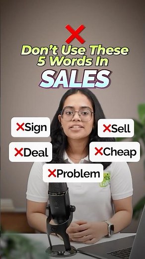 5 Words You Should Never Use in Sales | English Speaking Tips | Business English