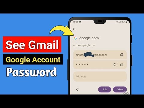 How to Find Gmail Password on Mobile | Find Google Account password in secs