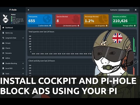 How to Install Ubuntu, Cockpit, Podman, and Pi-Hole on your Raspberry Pi Tutorial (EASY mode)