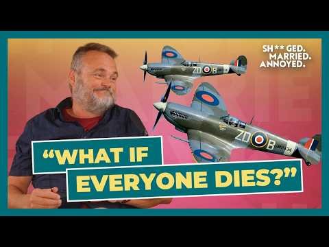 Al Murray wants to go on a Spitfire and crash it??? | Please Keep Me Anonymous