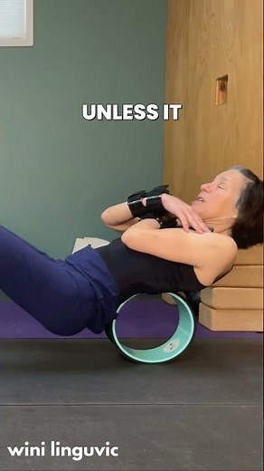 Snap Crackle Pop with the Yoga Wheel