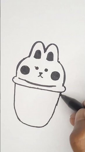 HOW TO DRAW BOBA- FOOD ART