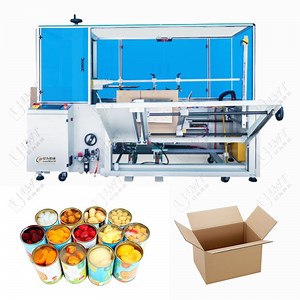 [Hot Item] Carton Box Erecting Cardboard Case Erector Tape Bottom Automatic Carton Erector Machine