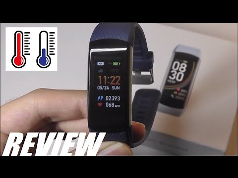 REVIEW: C6T Body Temperature Smart Bracelet Fitness Tracker (IP68, Heart Rate Monitor)