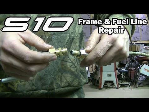 2001 S10 Frame and Fuel Line Repair