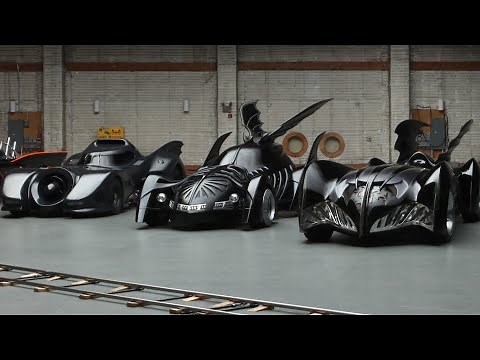 Evolution of BATMAN Vehicles 1989-1997 | Batmobile #batman #thenandnow #batmobile