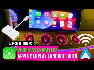 Wireless Apple Carplay & Android Auto | Test & Review | Mercedes-Benz W213 W205 W222 W166 W176 X258