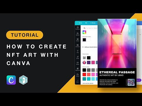 How to Create NFT Art With Canva (NFT Trading Card Tutorial)
