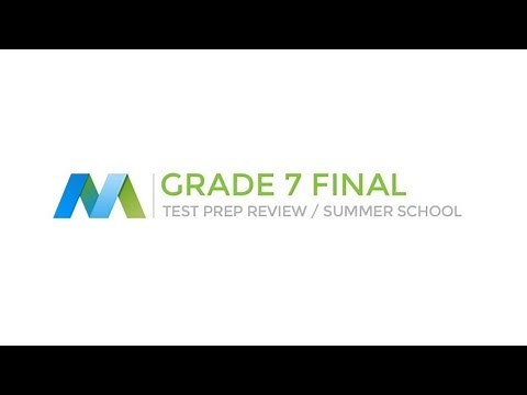 Mathematics Grade 7 Review - Test Prep (4/4)