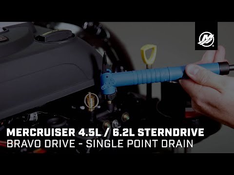 MerCruiser 4.5L / 6.2L Sterndrive - Bravo Drive - Single Point Drain