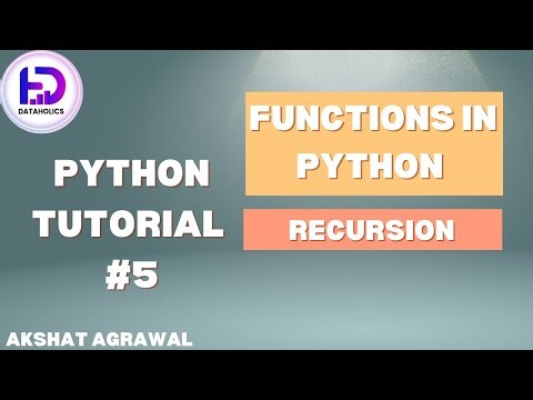 Recursion Python | Python Tutorial #5