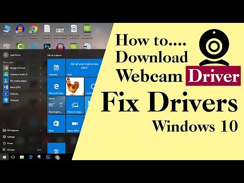 How to Download Webcam Driver for Windows 10 - How to Fix Drivers in Windows 10