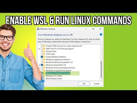 How to Enable WSL on Windows 10 Easily! (Official)