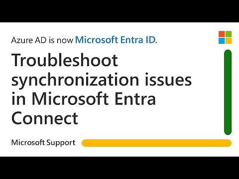 How to troubleshoot synchronization issues in Microsoft Entra Connect | Microsoft