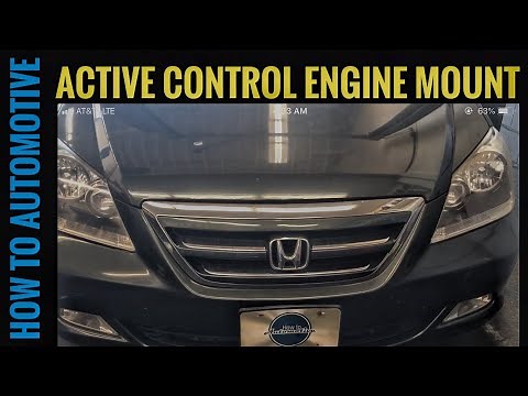 How To Replace A Front Active Control Engine Mount On A 2005-2010 Honda Odyssey
