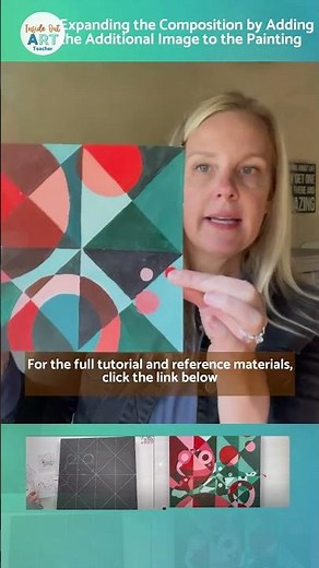 Part 2 of 9: Beginner Acrylic Painting Easy Ideas for High School Art Lesson