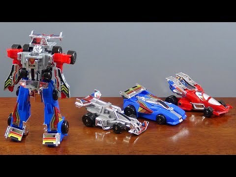 【3体合体】君がロボ博士 「スーパーマシンオー」【超有名フックトイ】