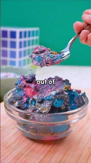 This GALAXY ICE CREAM is out of this world!