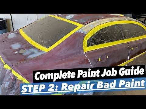 How To Paint a Car Guide: Episode 2 Preparing Faded Paint for Repair