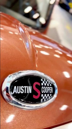 Classic Austin Mini Cooper S: Copper Dream! ✨ #classiccars #minicooper