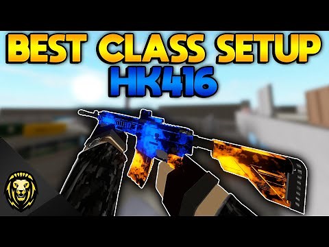 Phantom Forces - Best HK416 Class Setup! (Roblox)