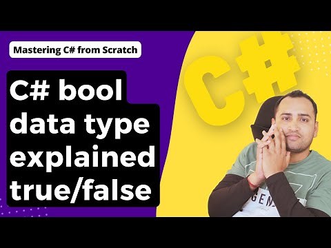 bool data type | bool vs System.Boolean | C# Tutorial for Beginners