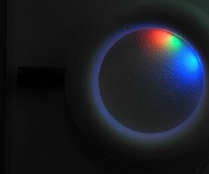 RGB-Led Clock With Bluetooth Smart