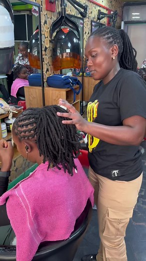Dreadlocks Nairobi Kenya salon on TikTok