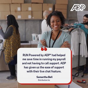 Ready to take your small business to the next level? The RUN Powered by ADP® platform makes payroll and HR management easy! | ADP | Facebook