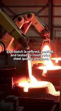 Inside the Factory That Makes Millions 😱 | How Steel Is Really Produced #steelfactory #steel