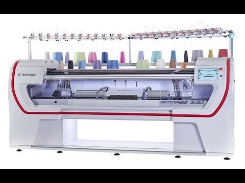 Knitting Machine Used in Textile Industry