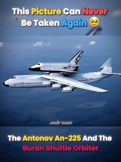 This Picture Can Never Be Taken Again… 💔 | Antonov An-225 & Buran Shuttle #boeing #peace