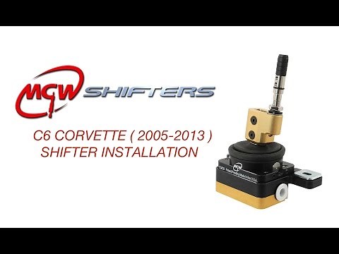 MGW C6 Corvette Shifter Install