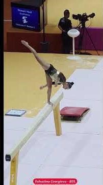 📌 Valentina Georgieva from Bulgaria 🇧🇬 – Balance Beam | Women’s Qualification 2025 FIG AGWC Jakarta