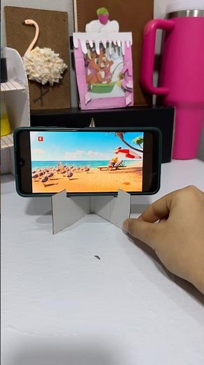 DIY Phone Holder| Holder Series Part 2#Shorts#cardboardcraft#diy#lifehack