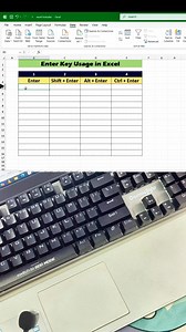 973K views · 10K reactions | Master the ENTER Key in MS Excel –...