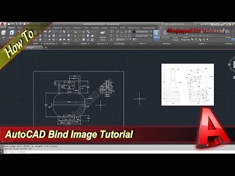 AutoCAD How To Bind Image