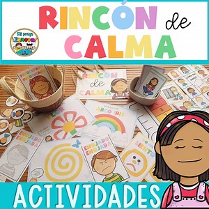 Kit Imprimible Rincon De La Calma - Emociones Y Estrategias - Spanish Calm Down Corner Activities Preschool - Kindergarten & First Grade - Etsy