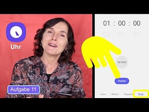Die App Uhr auf dem Samsung. Smartphonekurs mit dem Samsung Teil 11.