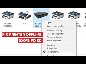 How to Fix Printer Offline in Windows 11/10 (EASY)